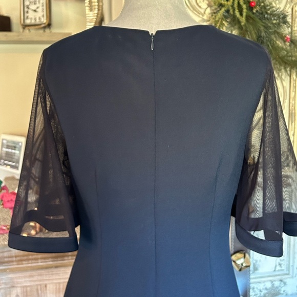 Jessica Howard - Size 12P - Navy Blue Dress - Worn Once - Picture 5 of 10